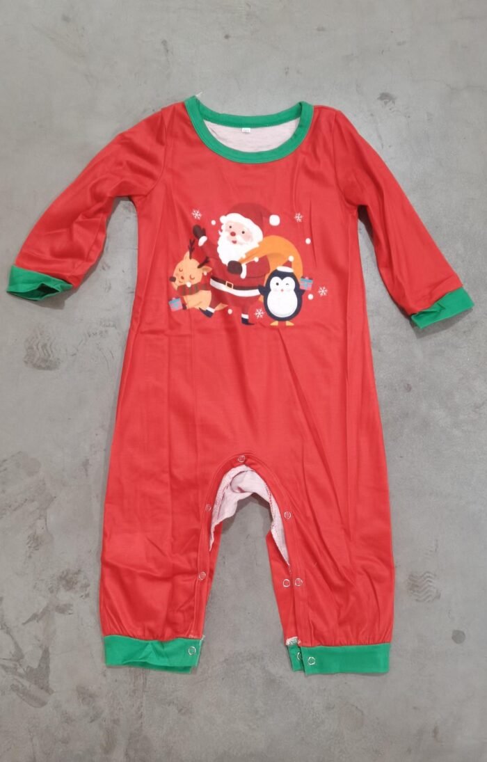 Cartoon Christmas Print Suit Parent-child Home Clothes - Image 9