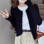 Women's Early Autumn Thin Type Long-sleeved Top - Image 3