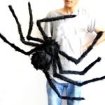 Halloween Ghost Festival Supplies Bar Decoration Props Plush Spider Haunted House Prop Indoor Outdoor Giant Decor - Image 4