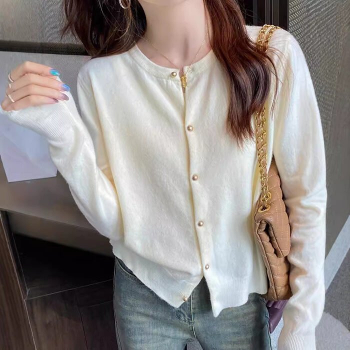 Women's Early Autumn Thin Type Long-sleeved Top - Image 4