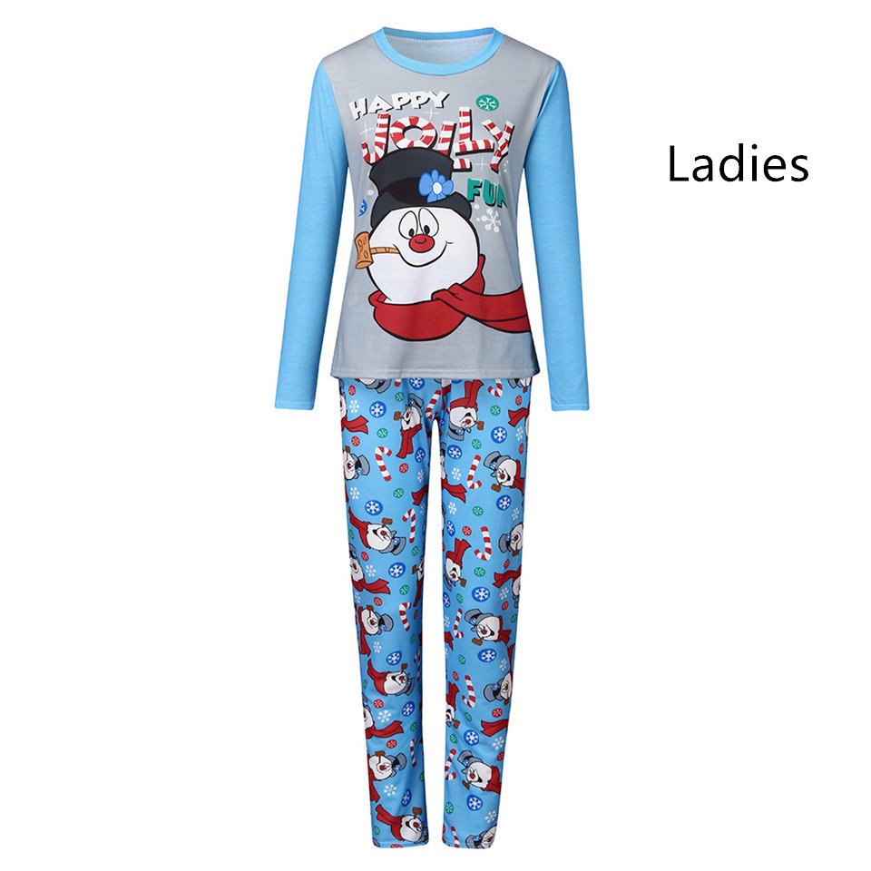 f7f1e50e-b03f-4176-9703-7baf15229e51.jpg Christmas Parent-child Printed Long Sleeve Pajamas Homewear - Image 8